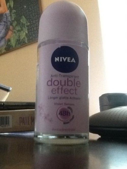 Nivea double effect Deo gegen Stinkefüße Frag Mutti