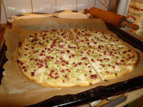 Flammkuchen hefeteig