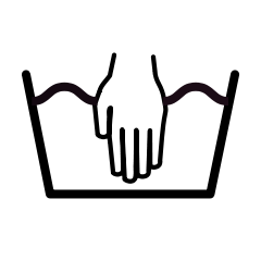 Waschsymbol - Handwäsche