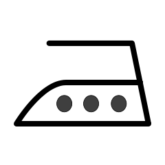 Waschsymbol - Bügeln