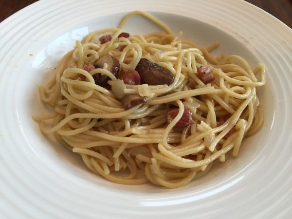 Rezept: Spaghetti Carbonara ohne Sahne - Original