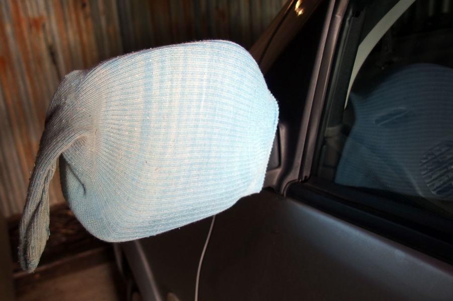 2x Auto Winter Schnee Eis Rückansicht Seitenspiegel Schutzhülle