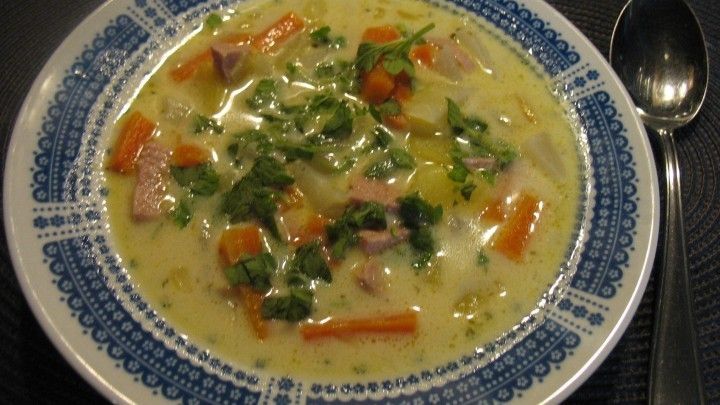 Sahnige Karotten-Kohlrabi-Suppe - Rezept | Frag Mutti