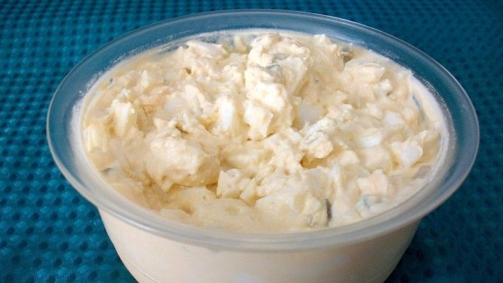 Eiersalat ohne Mayo - Rezept | Frag Mutti