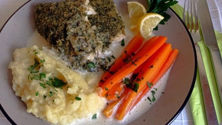 Fischfilet mit Kräuterkuste - Rezept | Frag Mutti