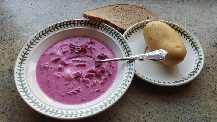 Sommersuppe Kalte Rote Beete Suppe Rezept Frag Mutti