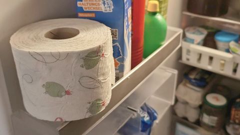 Klopapier im Kühlschrank gegen Gerüche