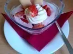 Erdbeer-Sahne-Dessert