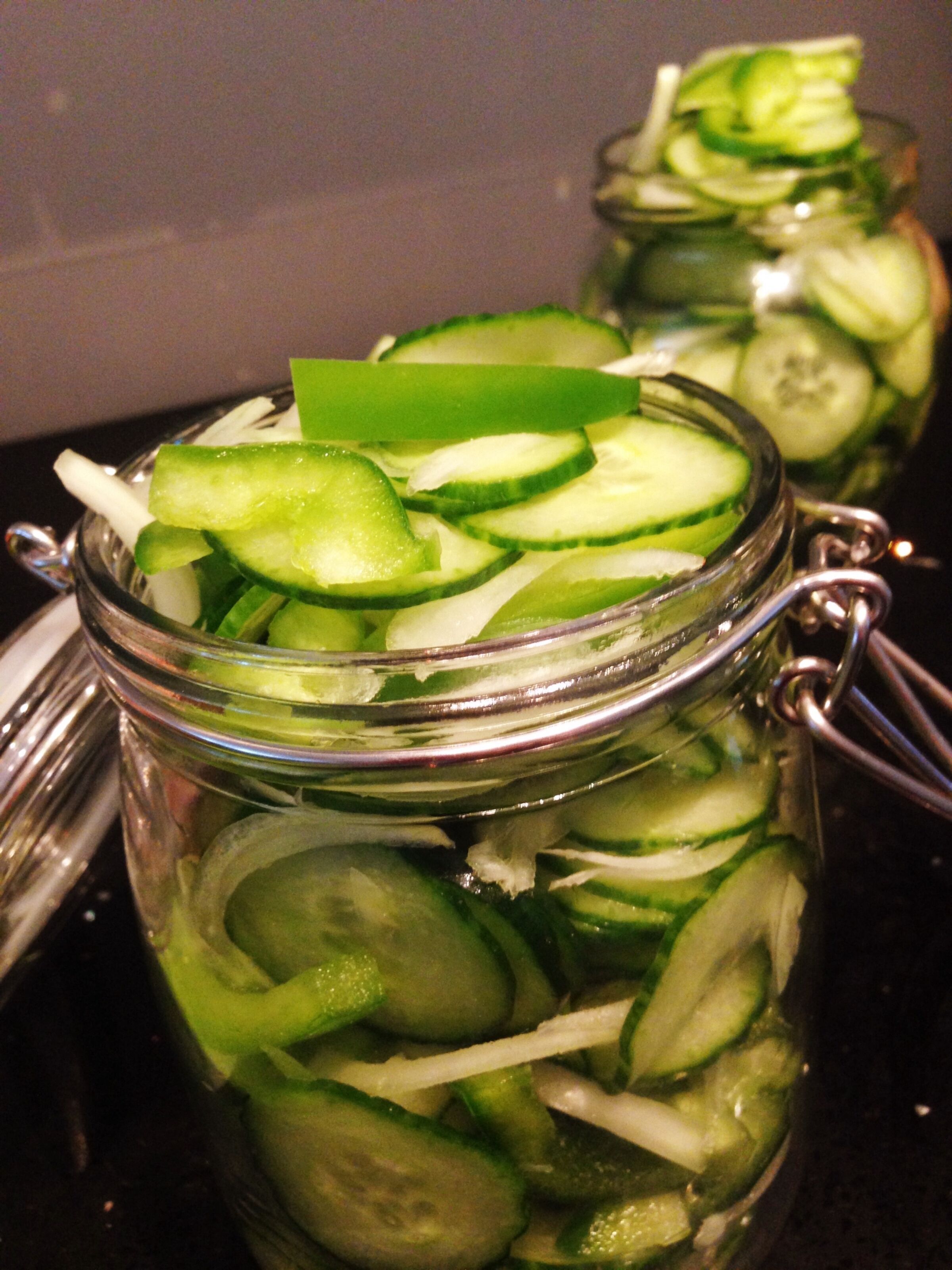 Rezept Gurkensalat im Glas Frag Mutti