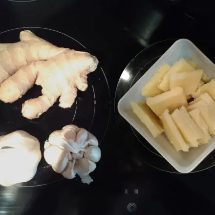 Ingwer-Knoblauch-Paste, immer griffbereit