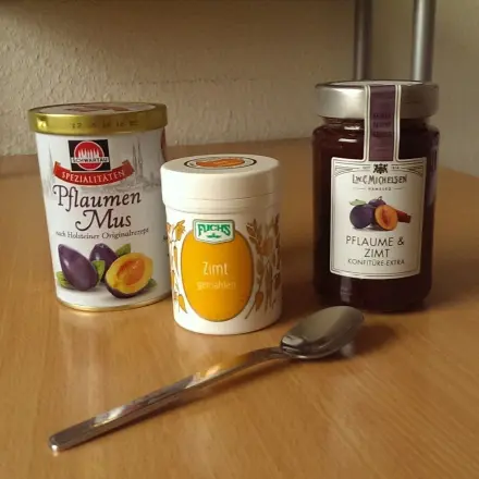 Pflaume-Zimt-Marmelade selbst mischen