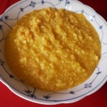 Apfelgrütze