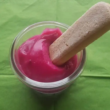 Himbeerpudding