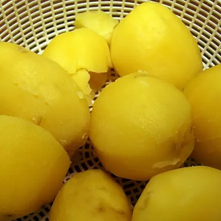 Muffige Kartoffeln