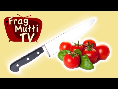 Cocktailtomaten schnell schneiden | Frag Mutti TV